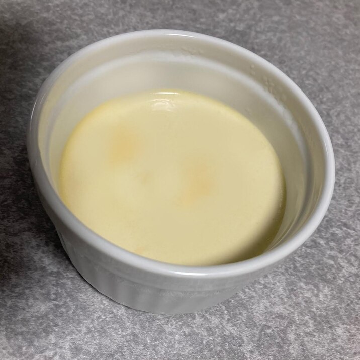 ハーフ豆乳はちみつプリン